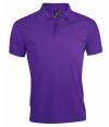 10571 Sol's Prime Poly/Cotton Piqué Polo Shirt dark purple colour image